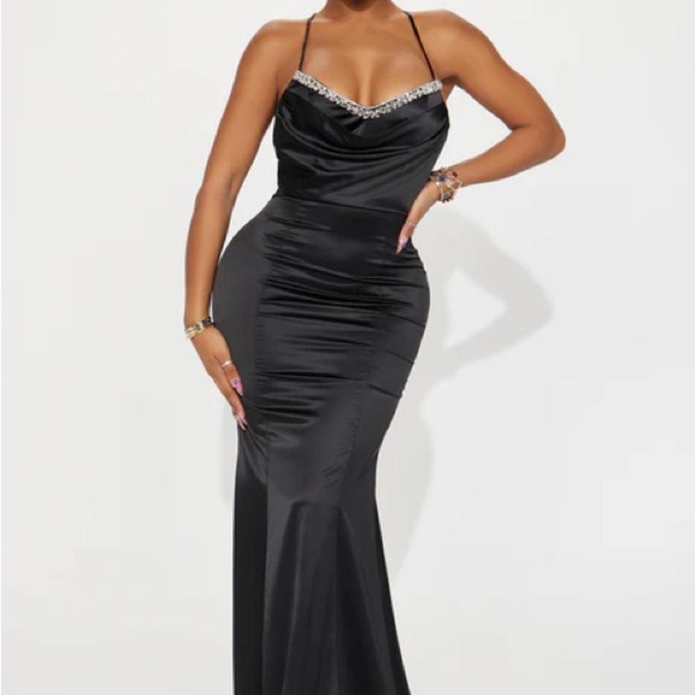 Elegant Black Evening Gown